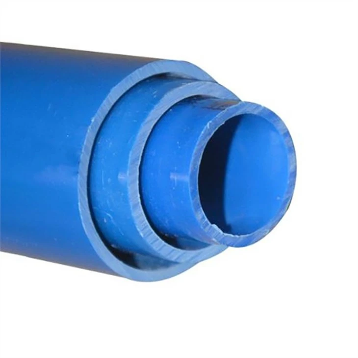 blue color pvc pipe-1