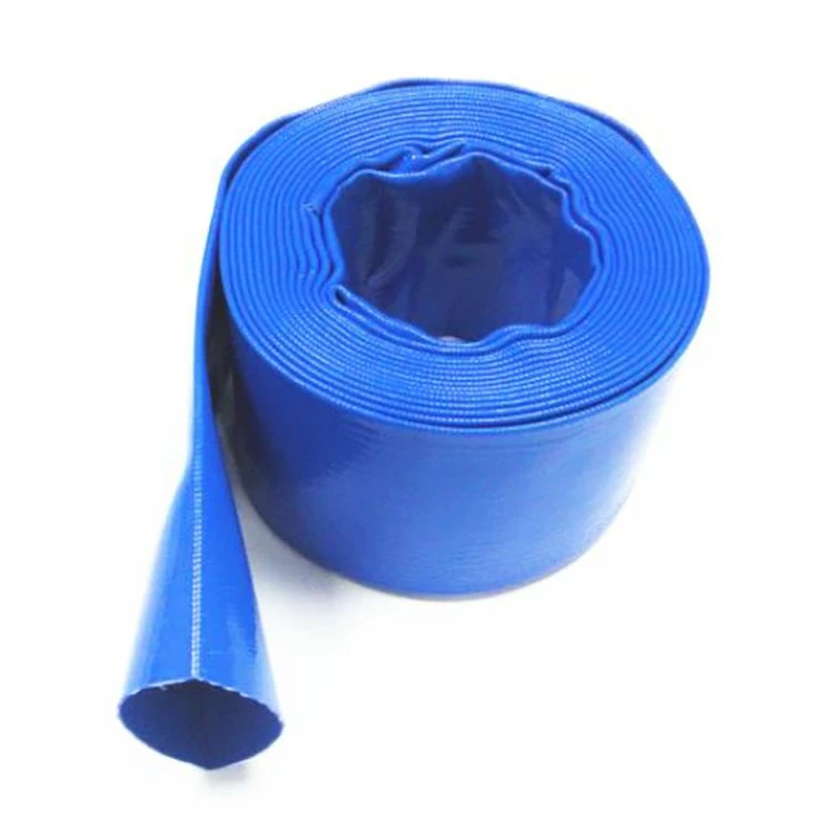 Pvc 8 tommu lá flöt losunarslanga