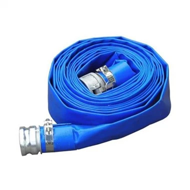 Leggja flata pvc losunarslöngu
