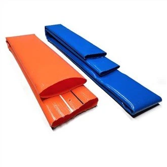 PVC lagður flatur slöngur 2 tommur